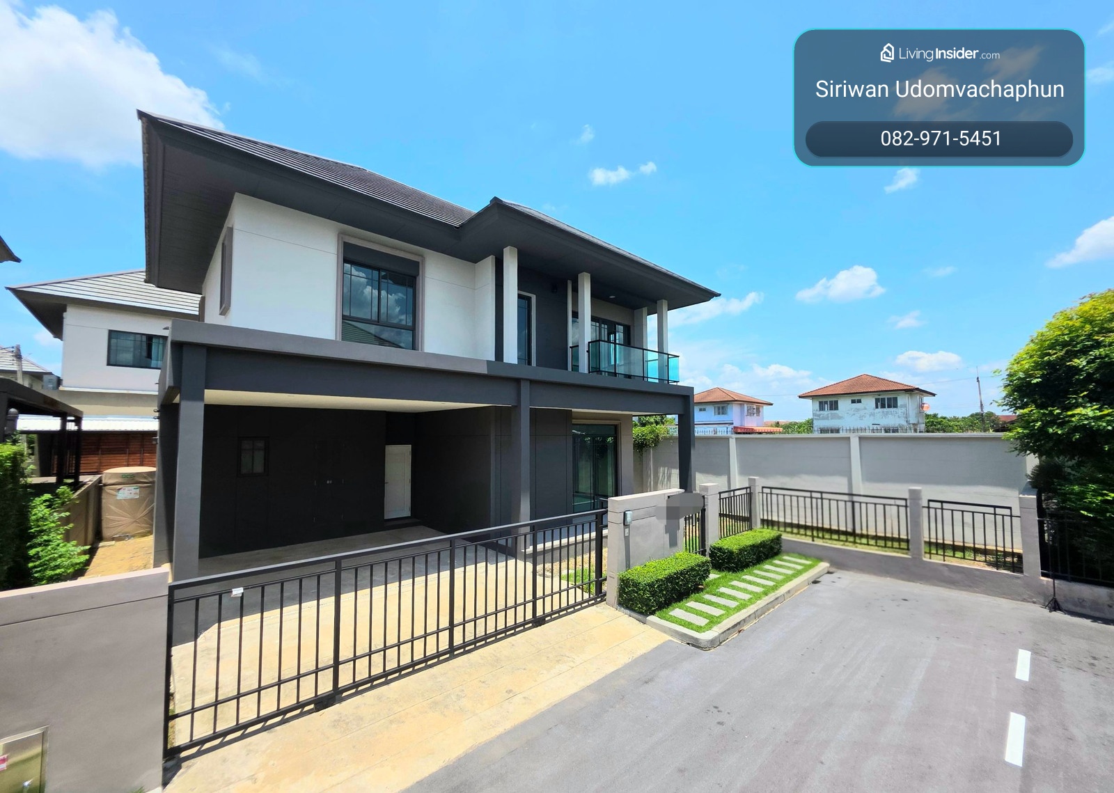 บ้านเดี่ยวหรู รีโนเวทใหม่ บางกอก บูเลอวาร์ด รังสิต คลอง 4 (Bangkok Boulevard Rangsit) 229 ตร.ม. ติดถนนใหญ่ สภาพมือหนึ่ง – รูปที่ 2