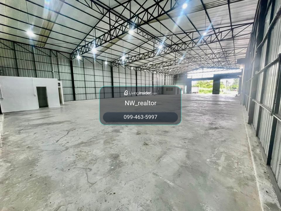 Warehouse-office for rent, area 857 sq m., parking for 16 cars, location Chaengwattana, Pak Kret, Nonthaburi, next to Muang Thong Thani, Pathum Thani, Don Mueang, Ratchaphruek. – รูปที่ 2