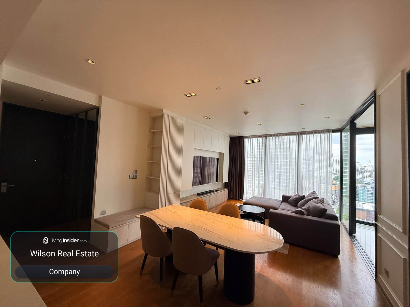 🏙️ ให้เช่า 𝗕𝗘𝗔𝗧𝗡𝗜𝗤 𝗦𝗨𝗞𝗛𝗨𝗠𝗩𝗜𝗧 𝟯𝟮 | 𝟮 𝗕𝗘𝗗𝗥𝗢𝗢𝗠𝗦 + ห้องอเนกประสงค์ | 107 ตร.ม. | ชั้น 14 | ใกล้ BTS ทองหล่อ 400 ม. – รูปที่ 4