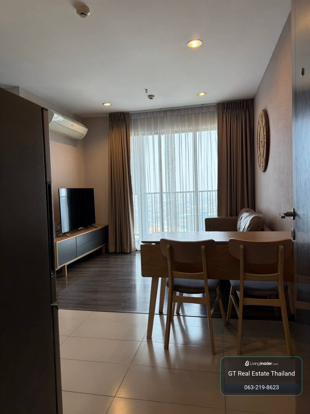 คอนโด The Base Park West Sukhumvit 77 เดินทางสะดวก ห้องสวย ว่างพร้อมอยู่ – รูปที่ 2