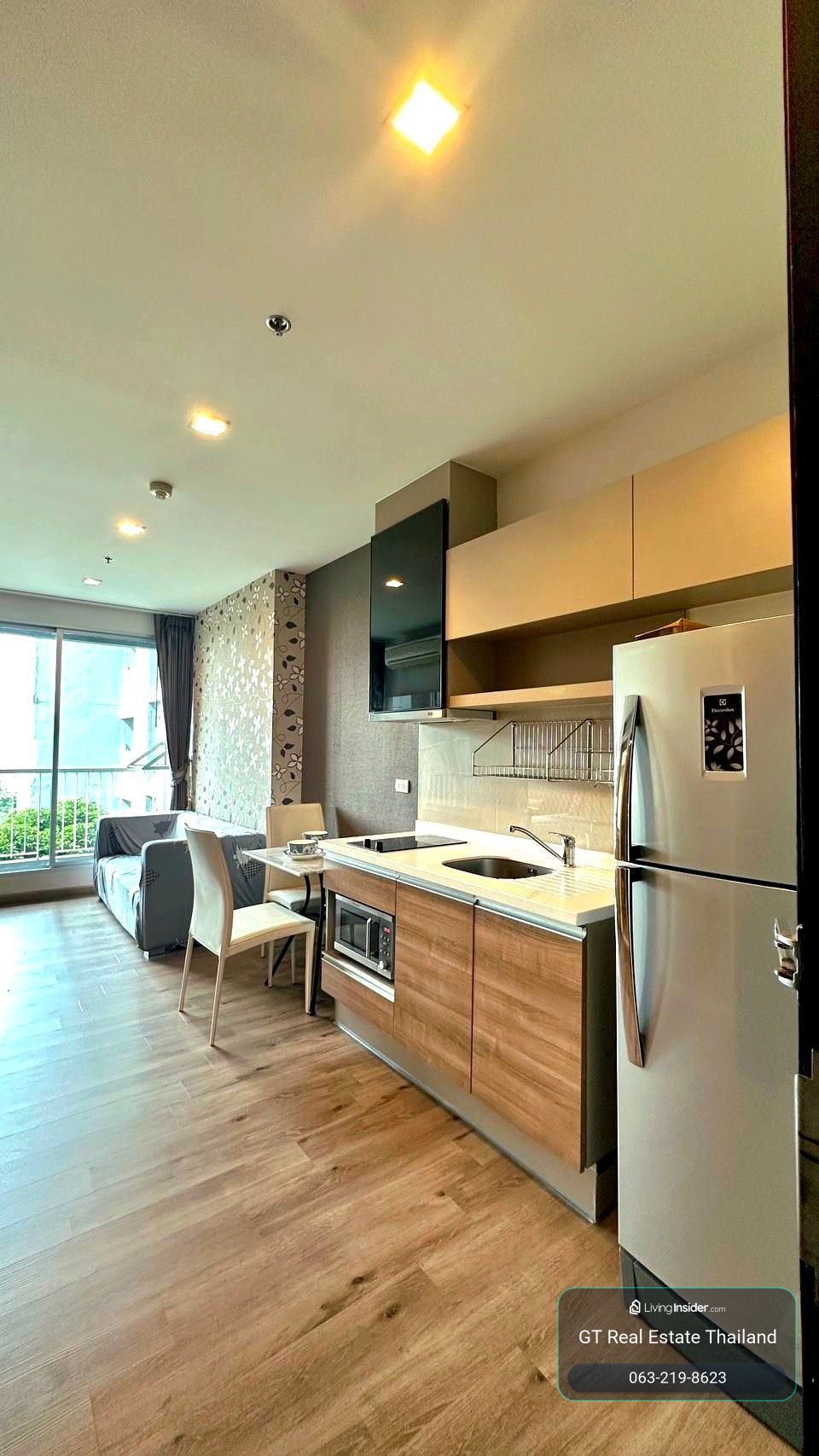 Rhythm Sukhumvit 50 ห้องว่างให้เช่า เดินทางสะดวก ใกล้รถไฟฟ้า มีรถรับส่ง พร้อมเข้าอยู่ – รูปที่ 3
