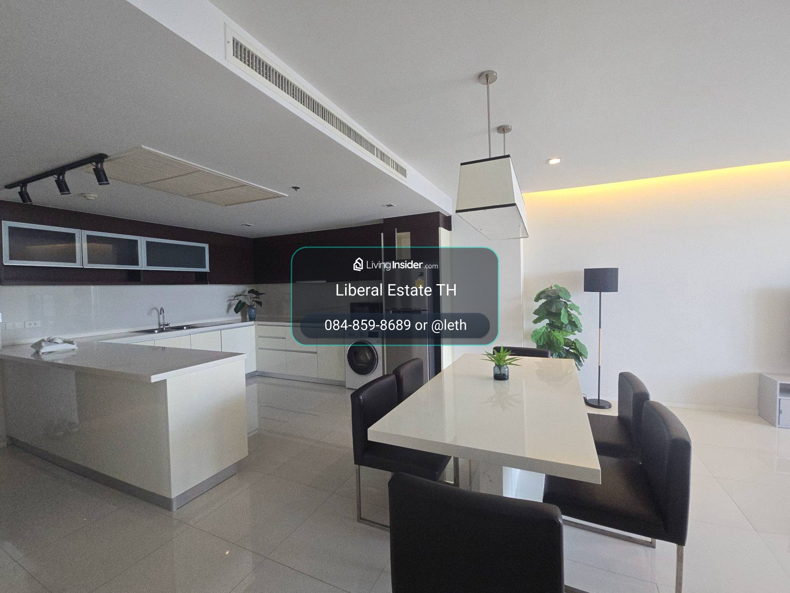 LTHC16120 - Luxury Condo for Rent Sathorn | Sathorn Prime Residence | 185 sq.m. | 3 Beds 3 Baths | High Floor | 82.5K | คอนโดหรูให้เช่า สาทร – รูปที่ 3