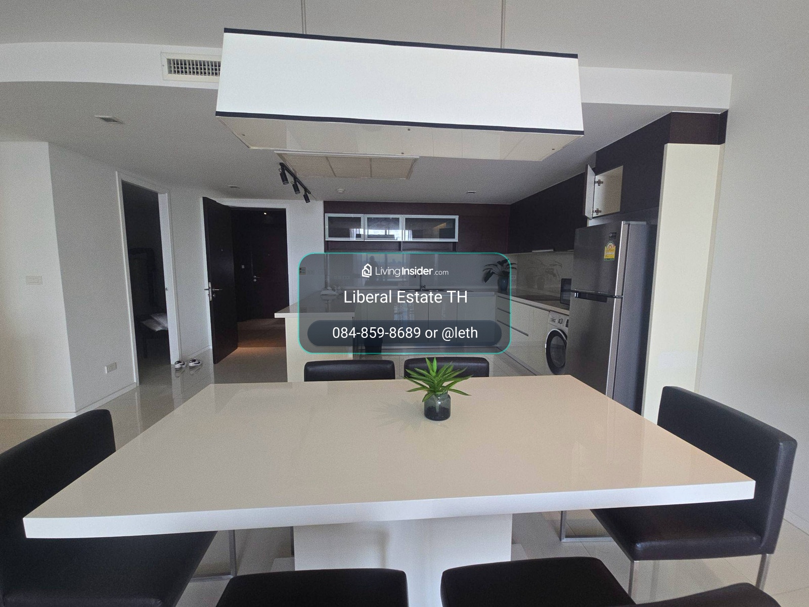 LTHC16120 - Luxury Condo for Rent Sathorn | Sathorn Prime Residence | 185 sq.m. | 3 Beds 3 Baths | High Floor | 82.5K | คอนโดหรูให้เช่า สาทร – รูปที่ 4