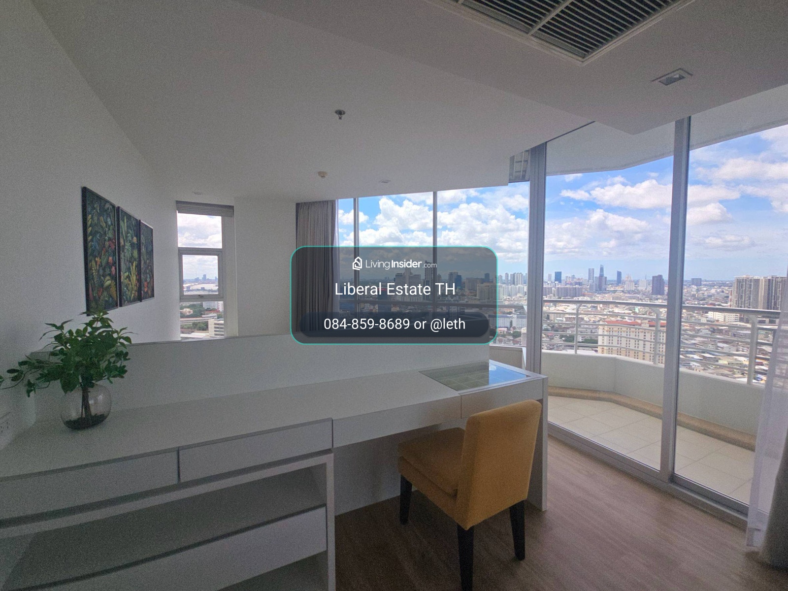LTHC16120 - Luxury Condo for Rent Sathorn | Sathorn Prime Residence | 185 sq.m. | 3 Beds 3 Baths | High Floor | 82.5K | คอนโดหรูให้เช่า สาทร – รูปที่ 2