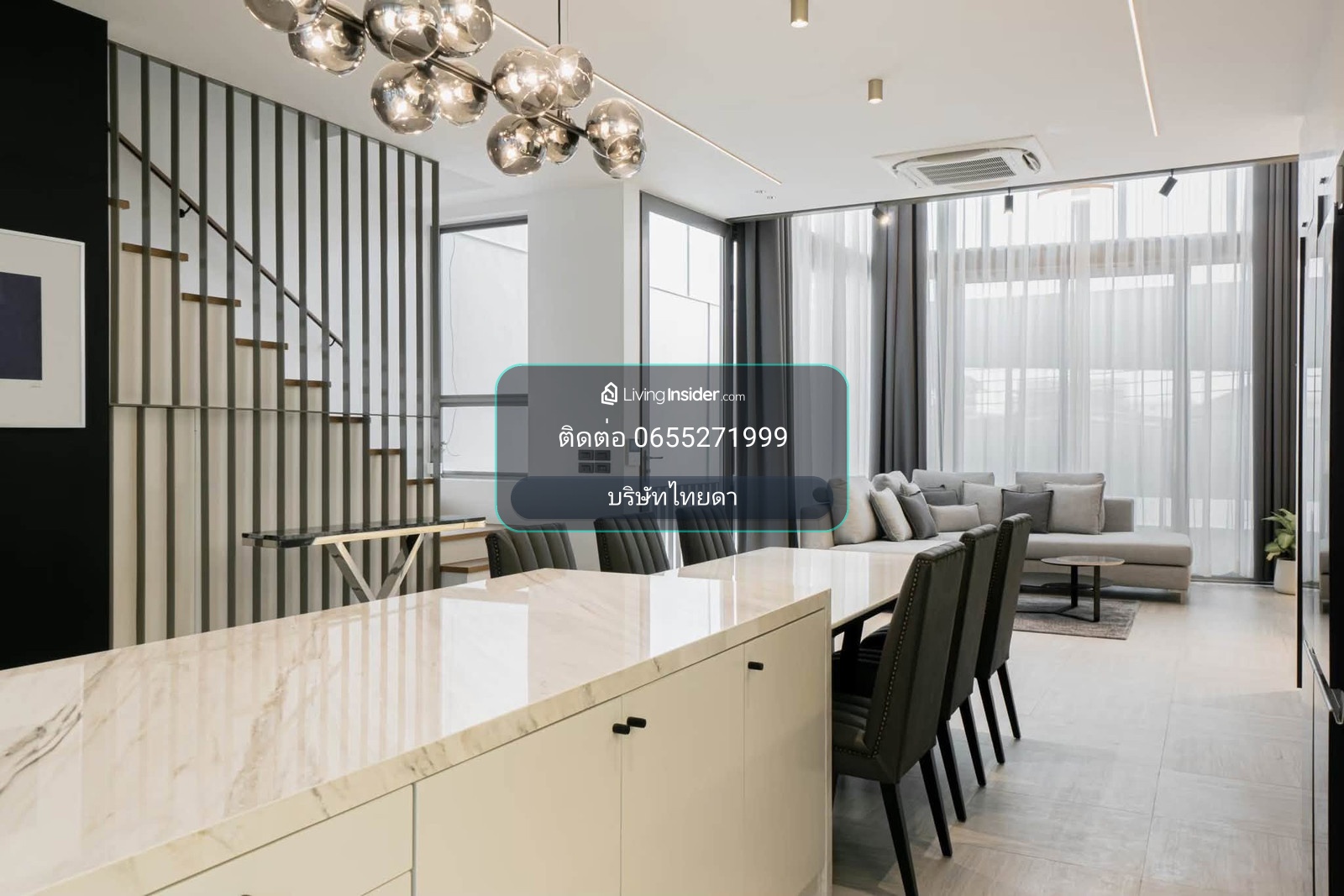 For Rent Sale LUXE 35 Luxury Townhome 3BR 400 sqm 4 Floors – รูปที่ 2