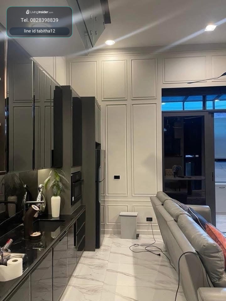 #ให้เช่า ทาวน์โฮมหรู 3.5 ชั้น The Eight จตุจักร-รัชดา สไตล์โมเดิร์น Privacy Residence (บ้านใหม่) ฟิตเนสครบวงจร   – รูปที่ 3