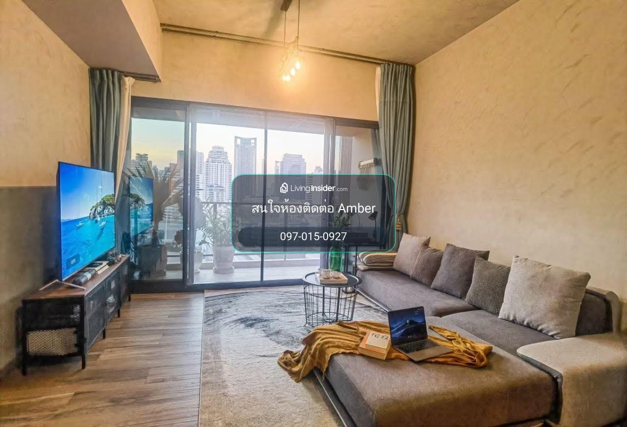 For rent: The Loft Asoke, price 75,000 baht, Luxury condo, Industrial Loft design. – รูปที่ 2