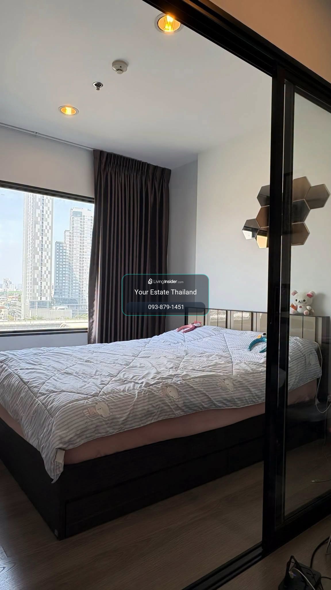  Aspire Sathorn-Taksin (copper zone)  ใกล้รถไฟฟ้า 1 ห้องนอน ว่างพร้อมให้เช่า – รูปที่ 3