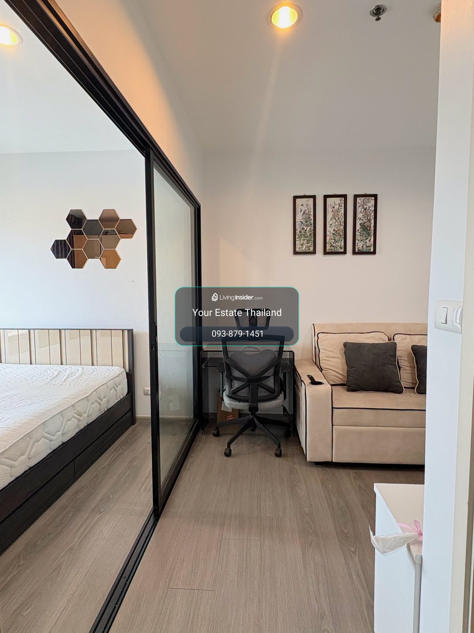  Aspire Sathorn-Taksin (copper zone)  ใกล้รถไฟฟ้า 1 ห้องนอน ว่างพร้อมให้เช่า – รูปที่ 2