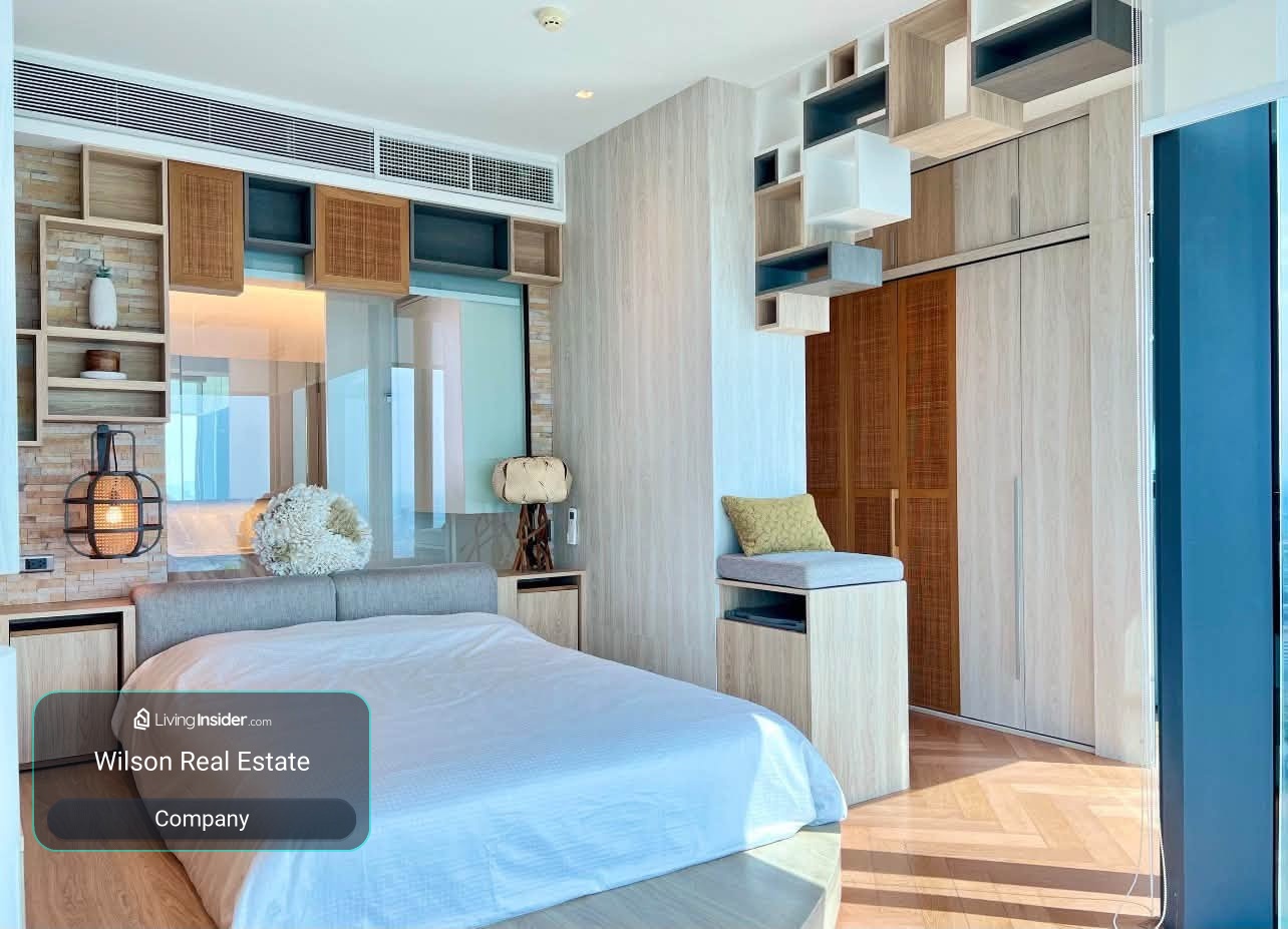 🏙️ ให้เช่า 𝗖𝗔𝗡𝗔𝗣𝗔𝗬𝗔 𝗥𝗘𝗦𝗜𝗗𝗘𝗡𝗖𝗘𝗦 𝗥𝗔𝗠𝗔 𝟯 | 𝟮 𝗕𝗘𝗗𝗥𝗢𝗢𝗠𝗦 + Relaxation Room + Loft | 106 ตร.ม. | ชั้น 48 ห้องมุม | วิวแม่น้ำแบบ Panoramic 🌊 – รูปที่ 2