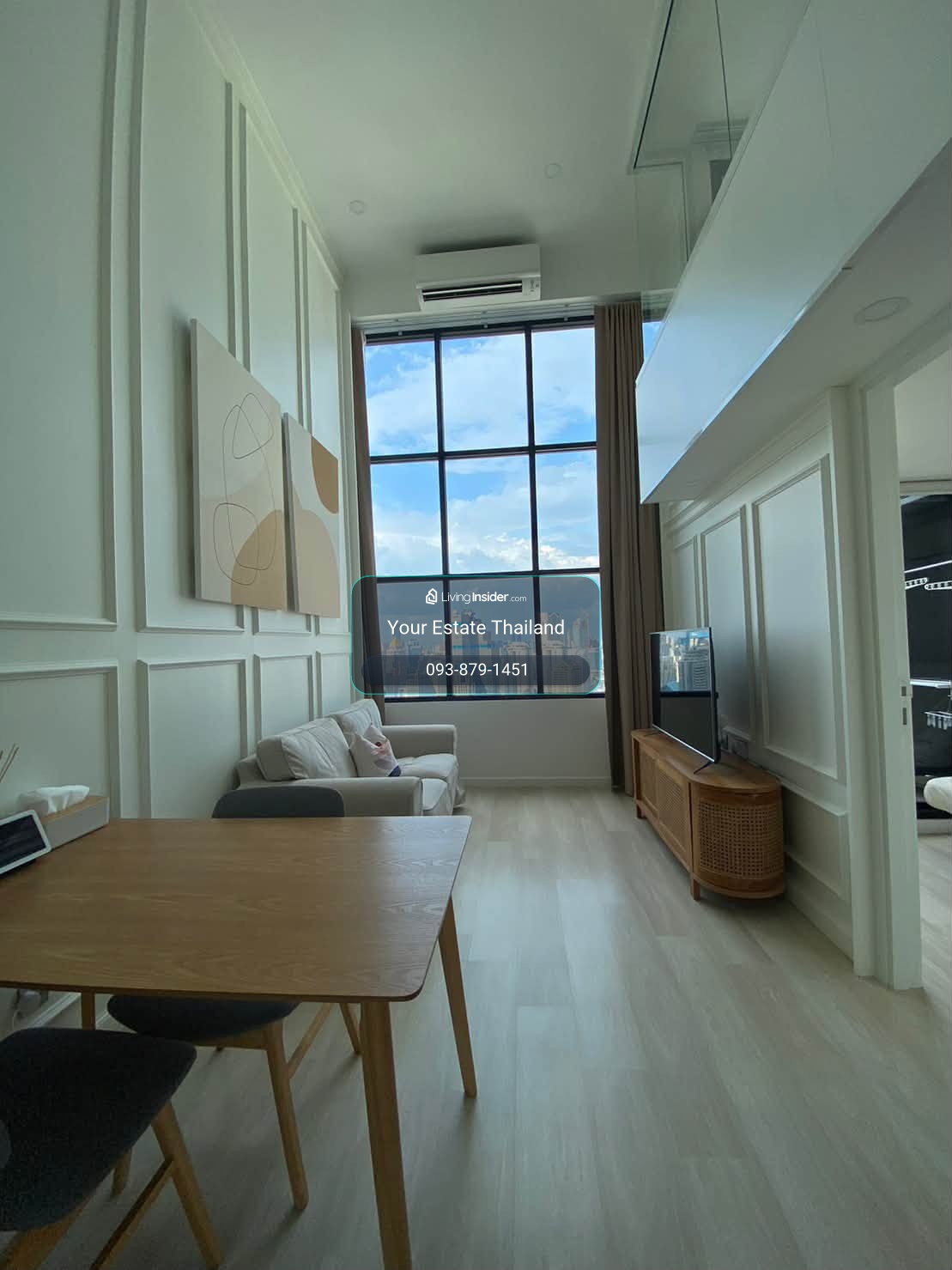 Knightsbridge Prime Sathorn ห้องใหญ่สุด หน้าต่าง 2 ทิศ และโถง foyer ว่างให้เช่า!!! – รูปที่ 4