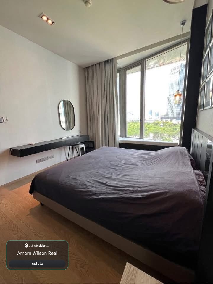 🏙️ ให้เช่า 𝗦𝗔𝗟𝗔𝗗𝗔𝗘𝗡𝗚 𝗢𝗡𝗘 | 𝟭 𝗕𝗘𝗗𝗥𝗢𝗢𝗠 | 55 ตร.ม. | ชั้น 9 | วิวลุมพินี | ใกล้ Dusit Central Park &amp; One Bangkok – รูปที่ 2