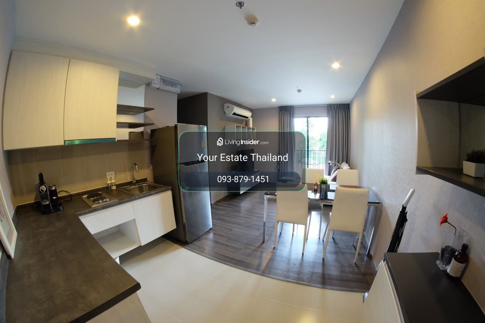The Base Park West สุขุมวิท 77 ทำเลดี  2 ห้องนอน ว่างพร้อมให้เช่า – รูปที่ 2