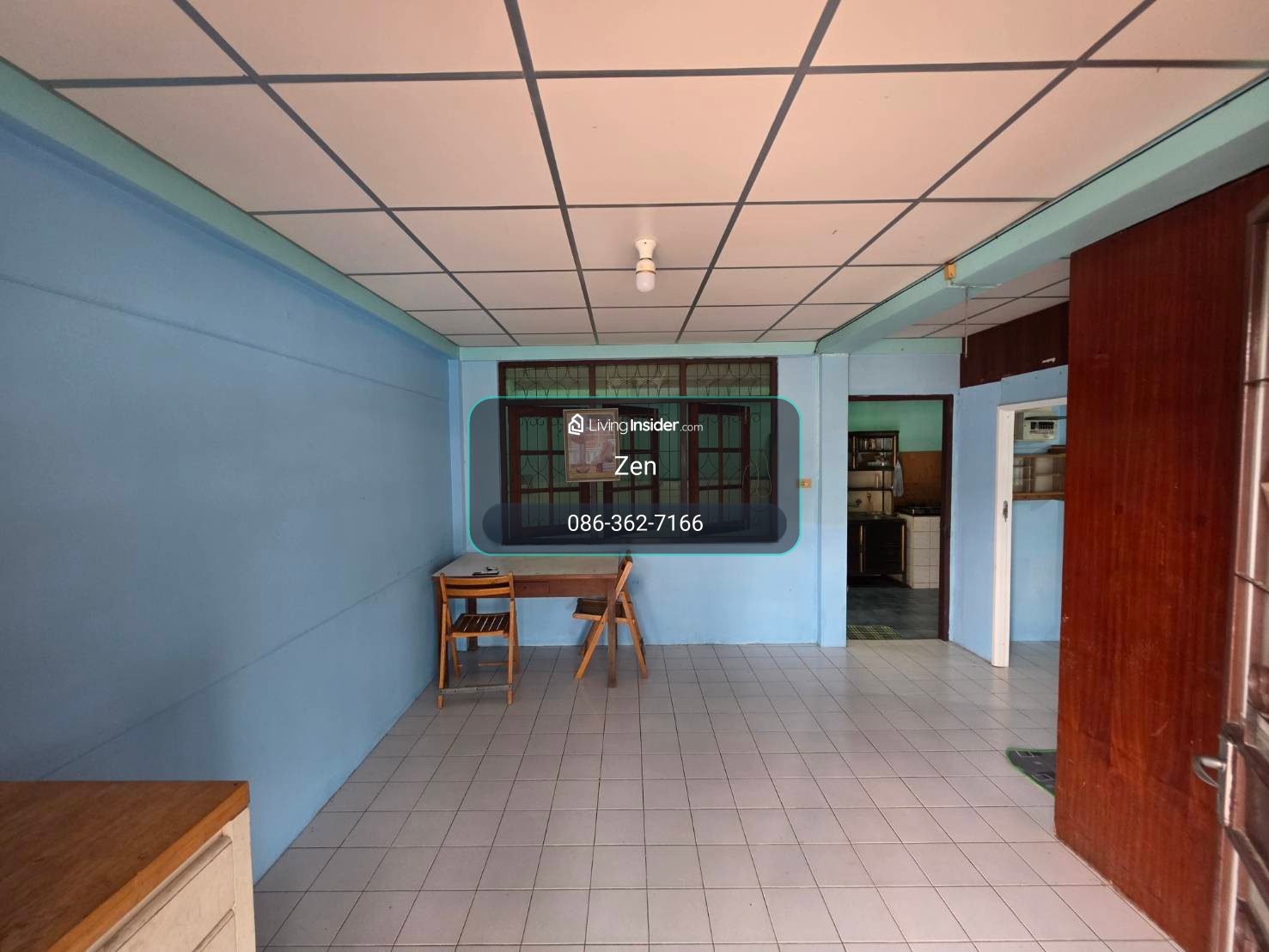 Single house for rent in Kobkan, near Chao Phraya Market, just 4 minutes. – รูปที่ 2
