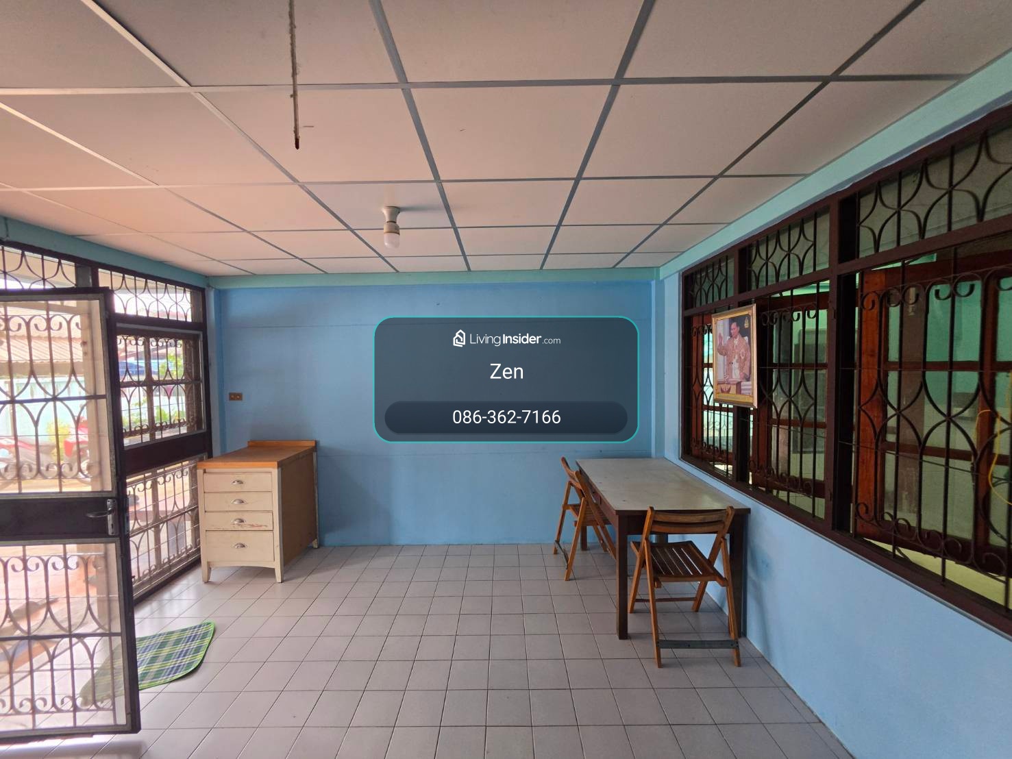 Single house for rent in Kobkan, near Chao Phraya Market, just 4 minutes. – รูปที่ 3