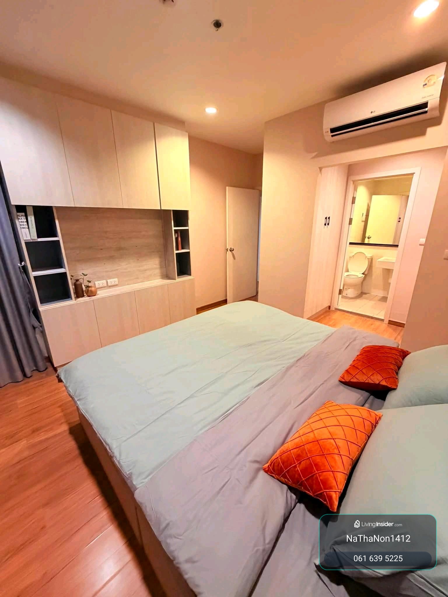 🏙️For rent, beautifully decorated room, high floor, 2 bedrooms, 2 bathrooms, fully furnished, electric, ready to move in, say hello 📱or Line: 0616395225 – รูปที่ 3