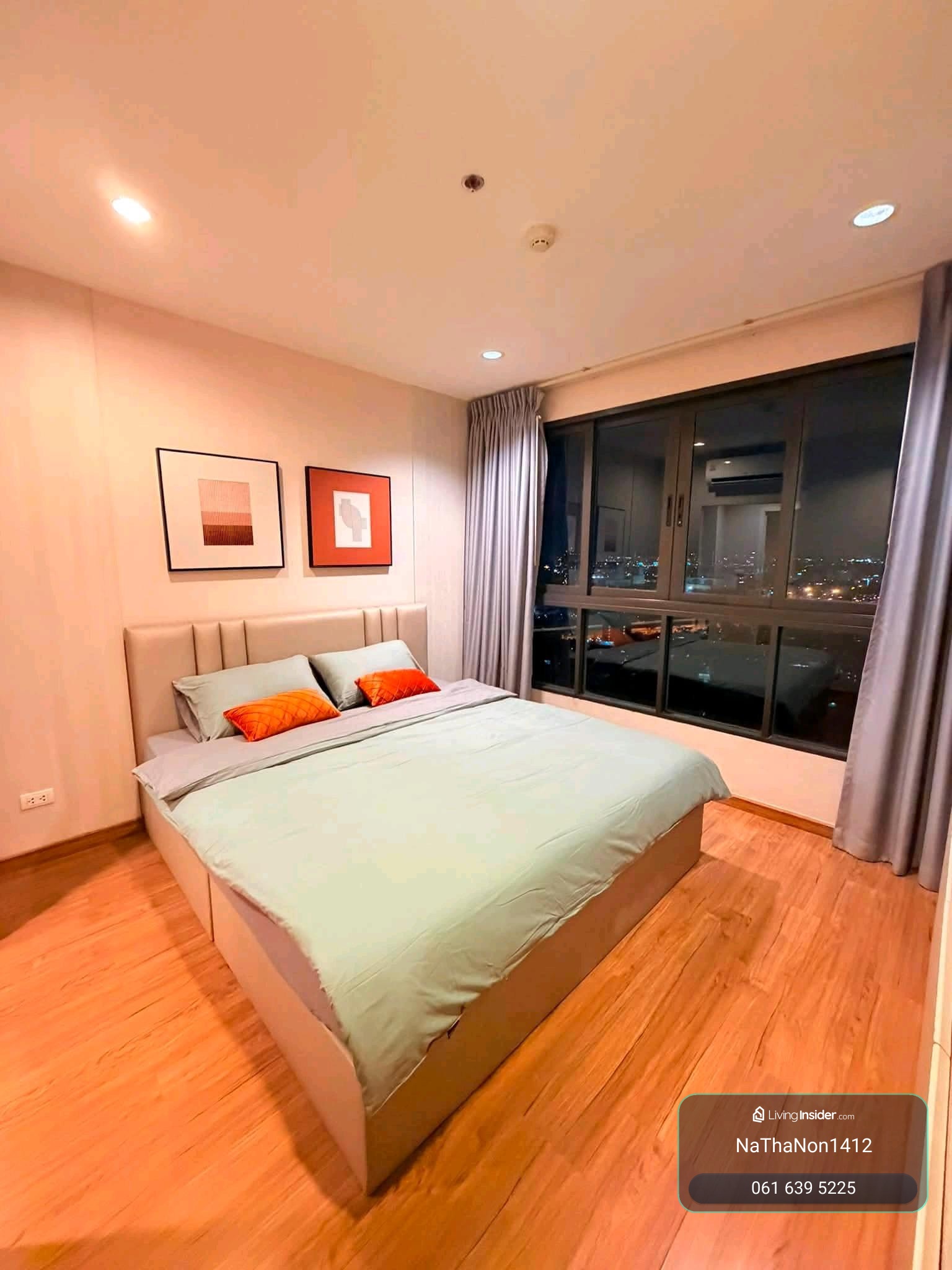 🏙️For rent, beautifully decorated room, high floor, 2 bedrooms, 2 bathrooms, fully furnished, electric, ready to move in, say hello 📱or Line: 0616395225 – รูปที่ 2