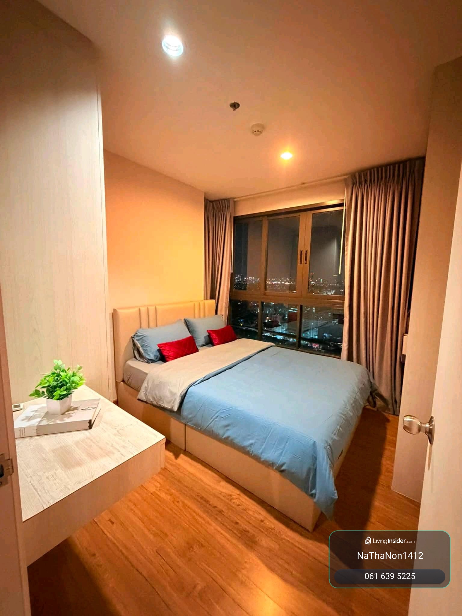 🏙️For rent, beautifully decorated room, high floor, 2 bedrooms, 2 bathrooms, fully furnished, electric, ready to move in, say hello 📱or Line: 0616395225 – รูปที่ 4