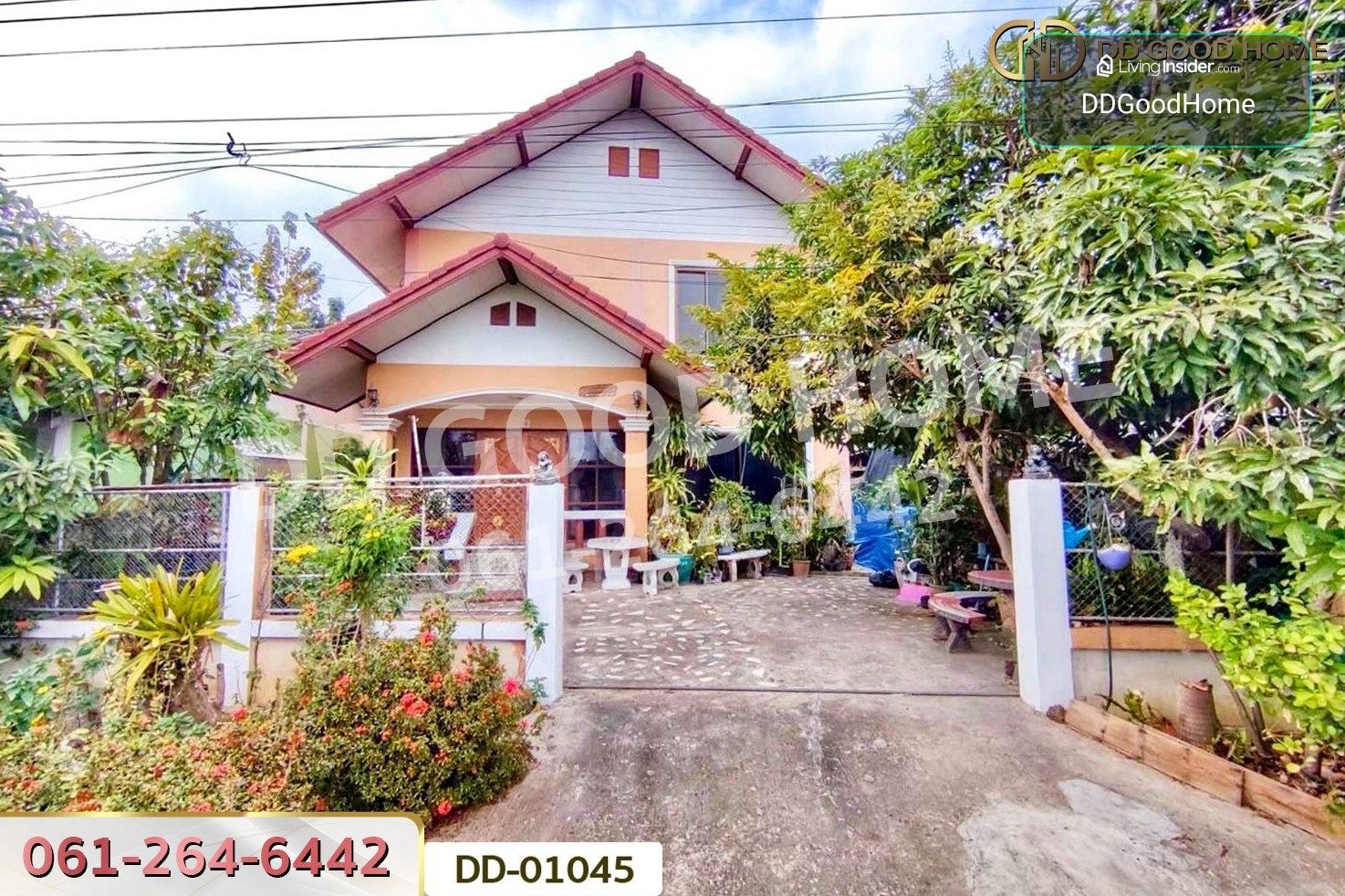 บ้านเดี่ยว เมืองลำพูน ใกล้สำนักงานสาธารณสุขจังหวัดลำพูน DD-01045 – รูปที่ 2
