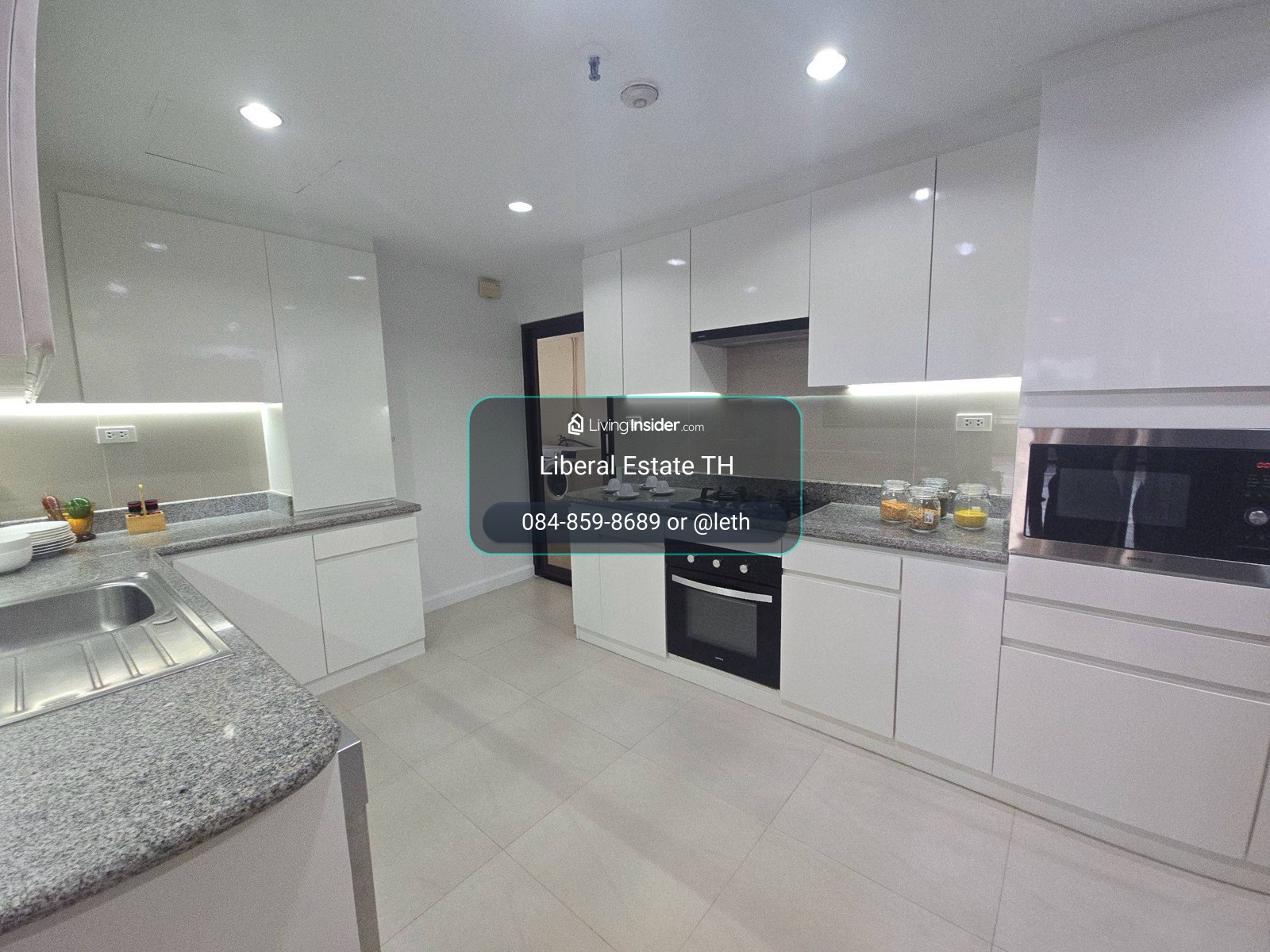 LTHC16130 - Spacious Condo for Rent Sukhumvit 16 | Mayfair Garden | 220 sq.m. | 3 Beds 3 Baths | Fully Furnished | 110K | คอนโดให้เช่า สุขุมวิท 16 – รูปที่ 2