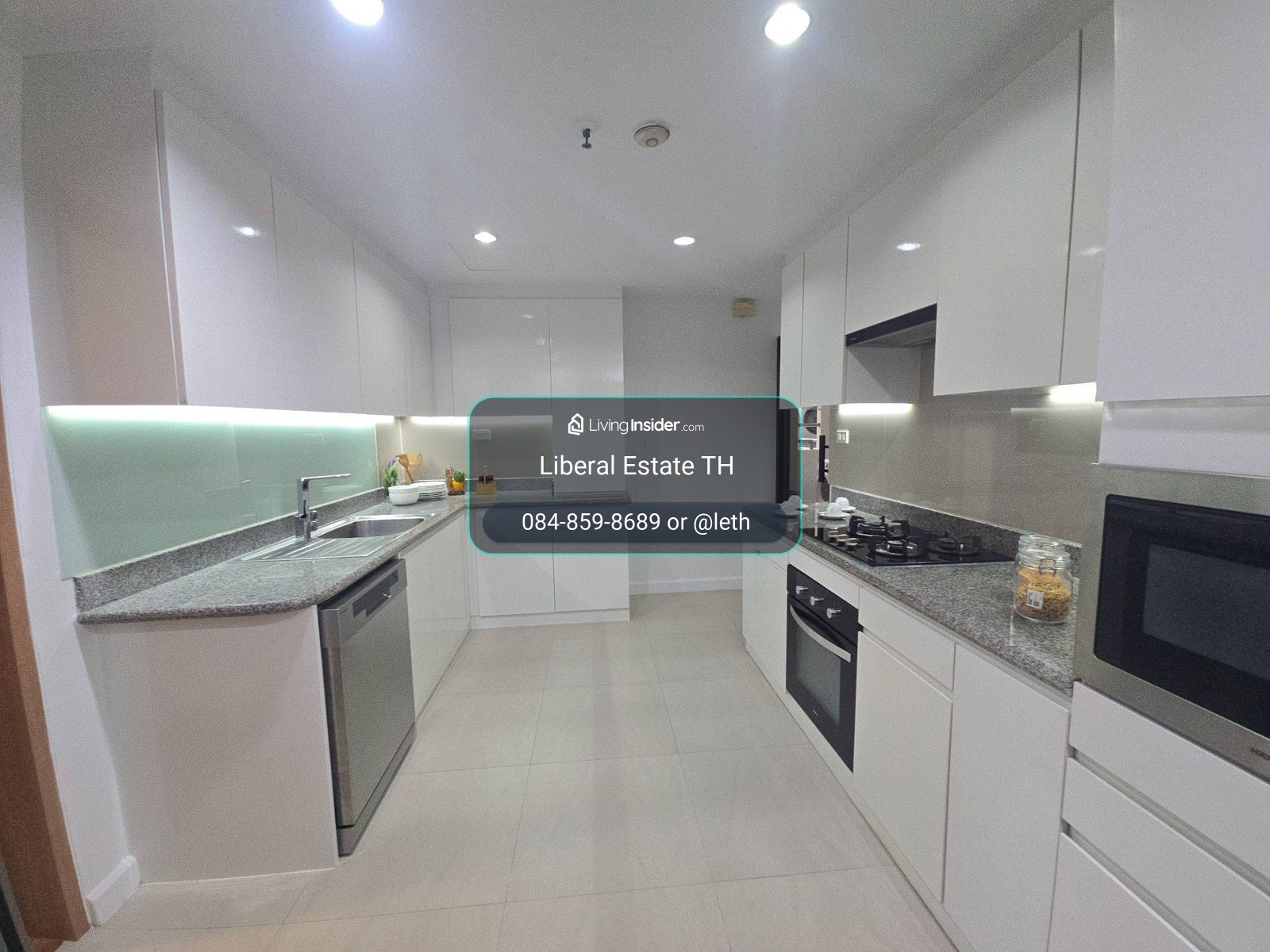 LTHC16130 - Spacious Condo for Rent Sukhumvit 16 | Mayfair Garden | 220 sq.m. | 3 Beds 3 Baths | Fully Furnished | 110K | คอนโดให้เช่า สุขุมวิท 16 – รูปที่ 3