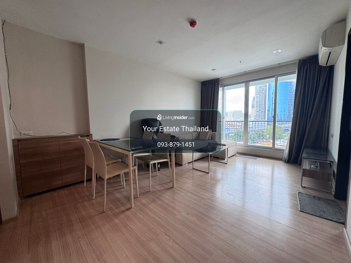 Rhythm Sathorn ห้องใหญ่ 55 sqm. ใกล้ bts สะพานตากสิน ว่างให้เช่า 29,000/เดือน – รูปที่ 2