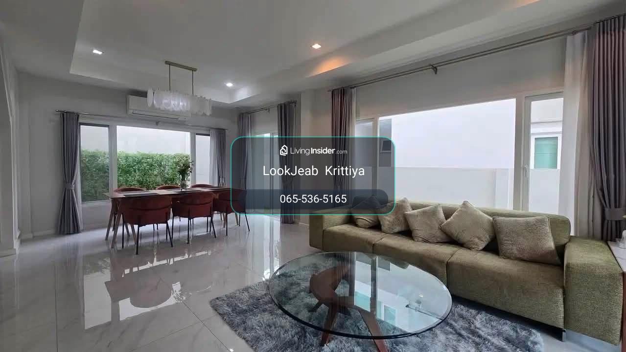 🏡 ลัดดารมย์ จตุโชติ 15 | 4นอน 3น้ำ | 55K | พร้อมอยู่ 📲 065-536-5165 – รูปที่ 3