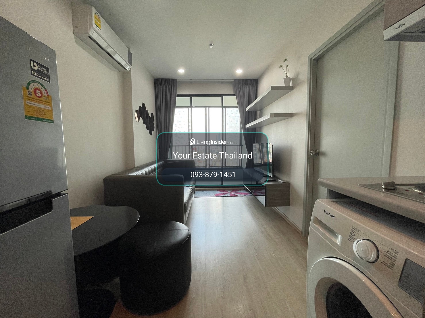 คอนโด Ideo Sathorn Thapra ห้องสวยมาก ใกล้ bts โพนิมิตร,ตลาดพลู 1 ห้องนอน เพียง 12,000 เท่านั้น – รูปที่ 3