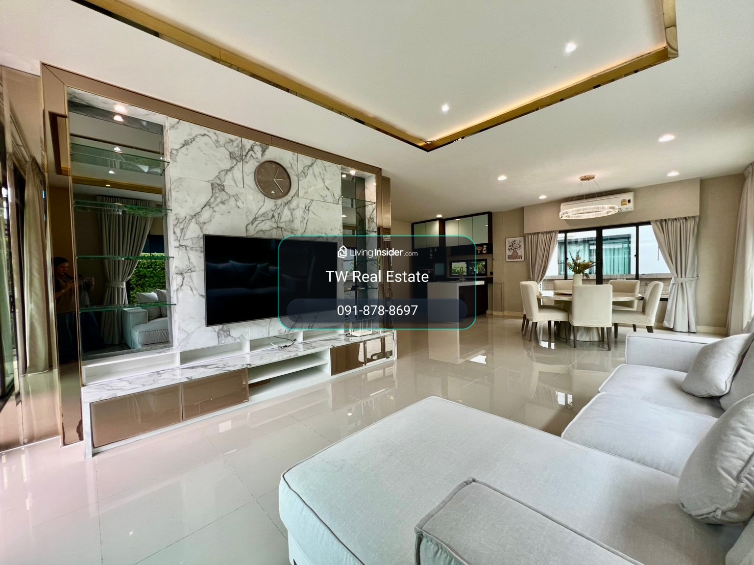 ให้เช่า บ้านเดี่ยว 2 ชั้น เศรษฐสิริ กรุงเทพกรีฑา | 4 ห้องนอน ทำเลดี เหมาะสำหรับครอบครัว ผู้บริหาร หรือชาวต่างชาติที่มองหาบ้านขนาดใหญ่ พร้อมเฟอร์นิเจอร์และเครื่องใช้ไฟฟ้า สามารถเข้าอยู่ได้ทันที – รูปที่ 2