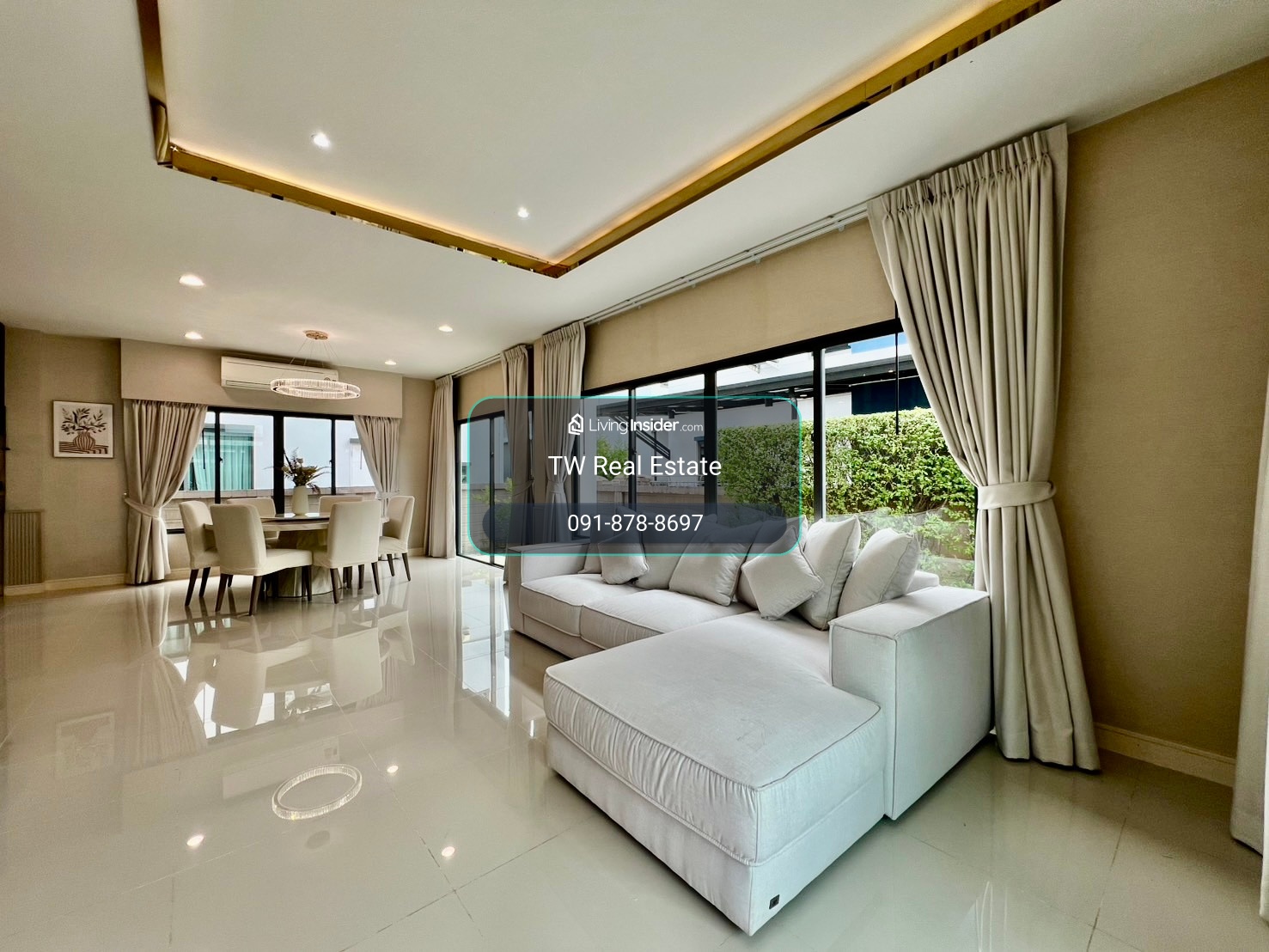 ให้เช่า บ้านเดี่ยว 2 ชั้น เศรษฐสิริ กรุงเทพกรีฑา | 4 ห้องนอน ทำเลดี เหมาะสำหรับครอบครัว ผู้บริหาร หรือชาวต่างชาติที่มองหาบ้านขนาดใหญ่ พร้อมเฟอร์นิเจอร์และเครื่องใช้ไฟฟ้า สามารถเข้าอยู่ได้ทันที – รูปที่ 3