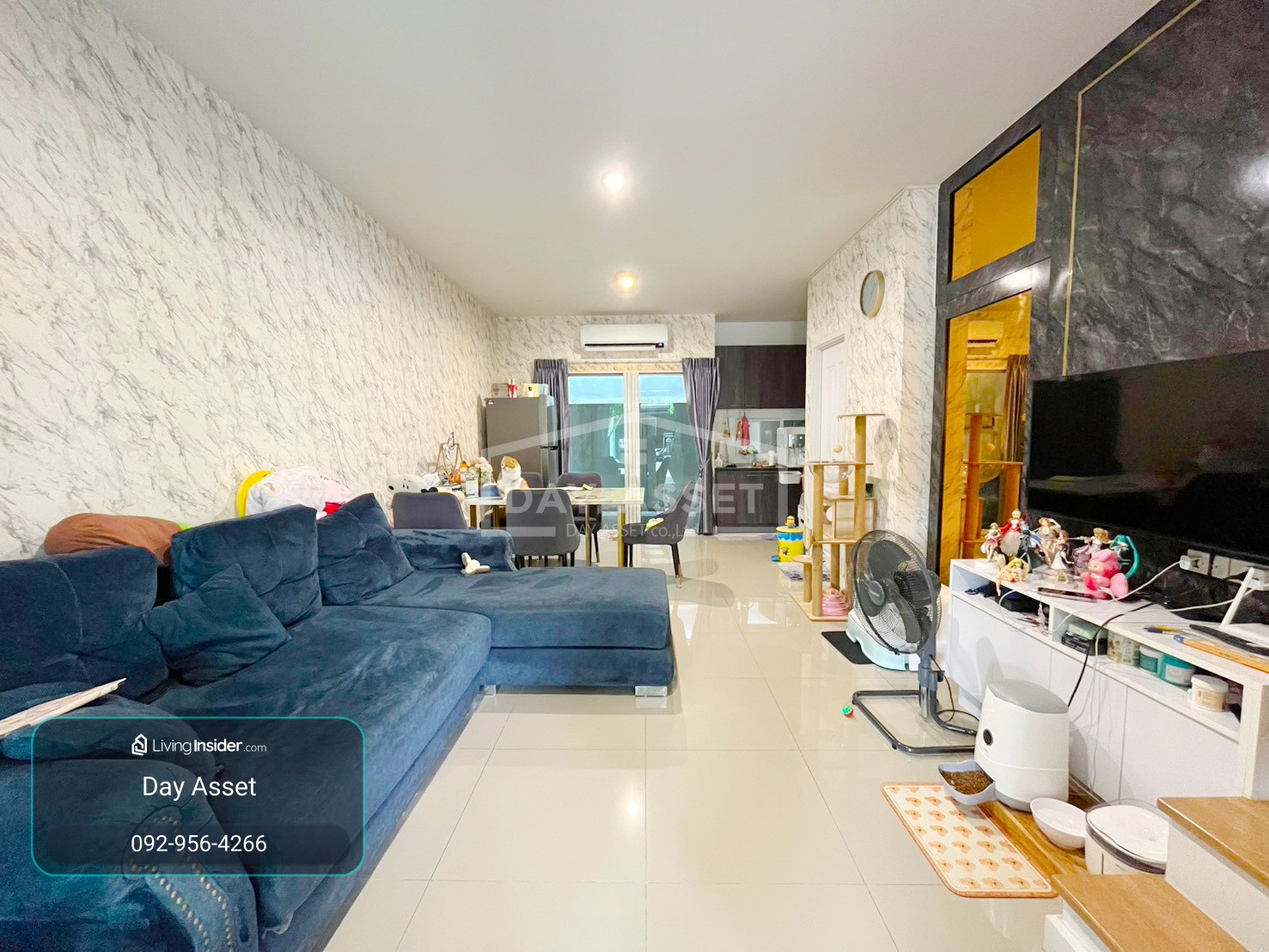 3-story townhome for sale, Flora Village: Tiwanon, area 19.4 sq m., selling for only 4,650,000 baht. – รูปที่ 4