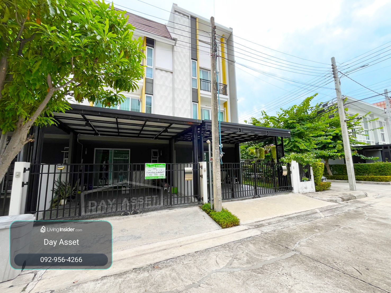 3-story townhome for sale, Flora Village: Tiwanon, area 19.4 sq m., selling for only 4,650,000 baht. – รูปที่ 3
