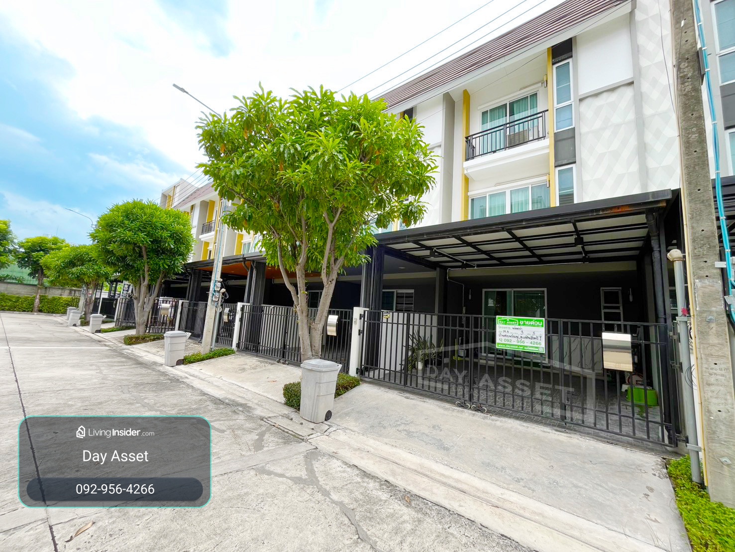 3-story townhome for sale, Flora Village: Tiwanon, area 19.4 sq m., selling for only 4,650,000 baht. – รูปที่ 2