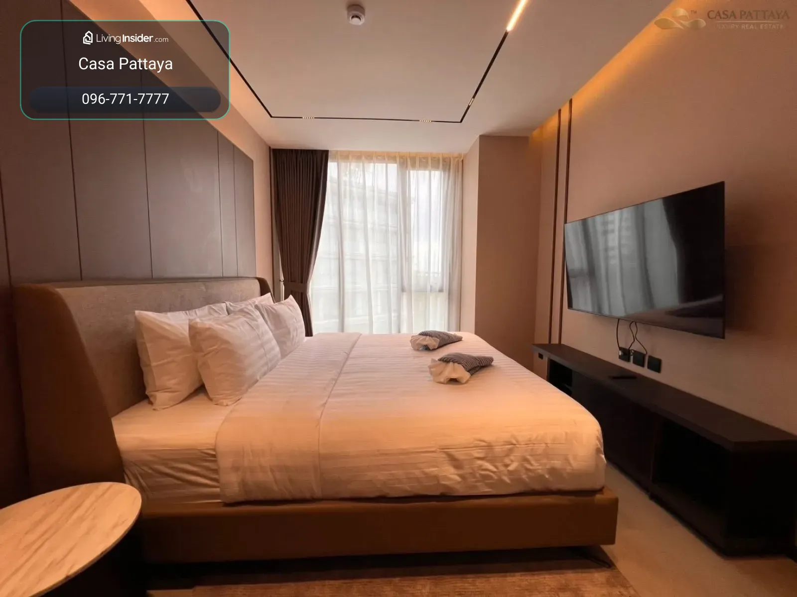 ปล่อยเช่า Panora Estuaria นาจอมเทียน ห้องมุม วิวทะเล – รูปที่ 3