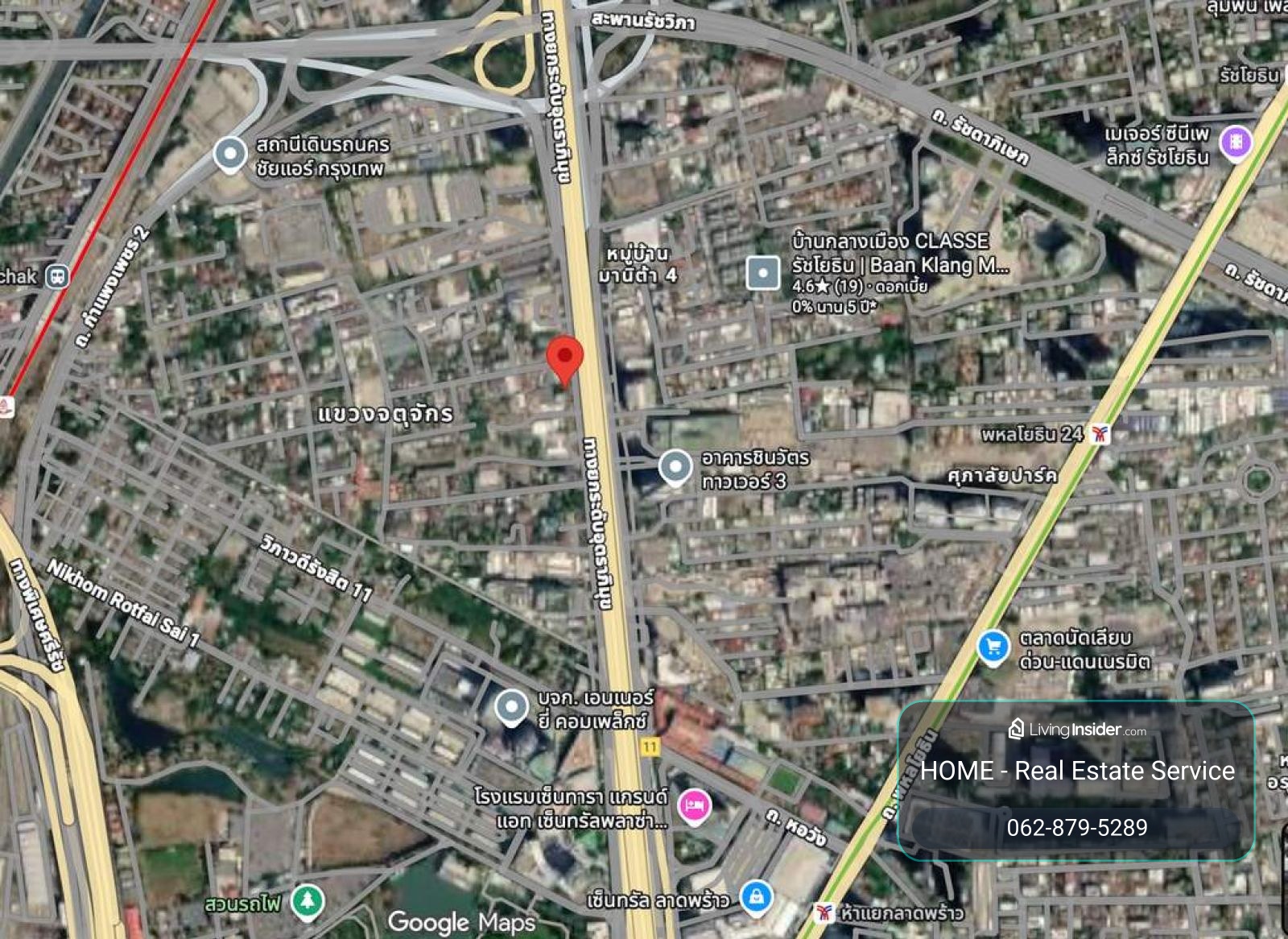 ที่ดินเปล่าวิภาวดี17 / 91 ตร.วา (ขาย), Vacant land on Vibhavadi 17 / 91 Square Wa (FOR SALE) TPM460 – รูปที่ 3