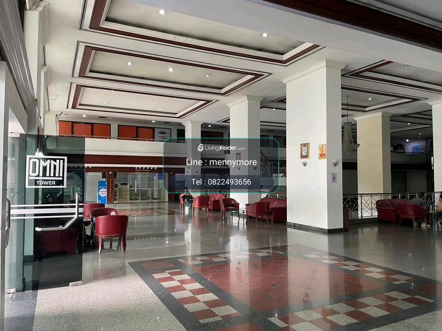 Omni Sukhumvit Tower ห้องใหญ่เบิ้ม 66ตร.ม. ติด BTS นานา – รูปที่ 4