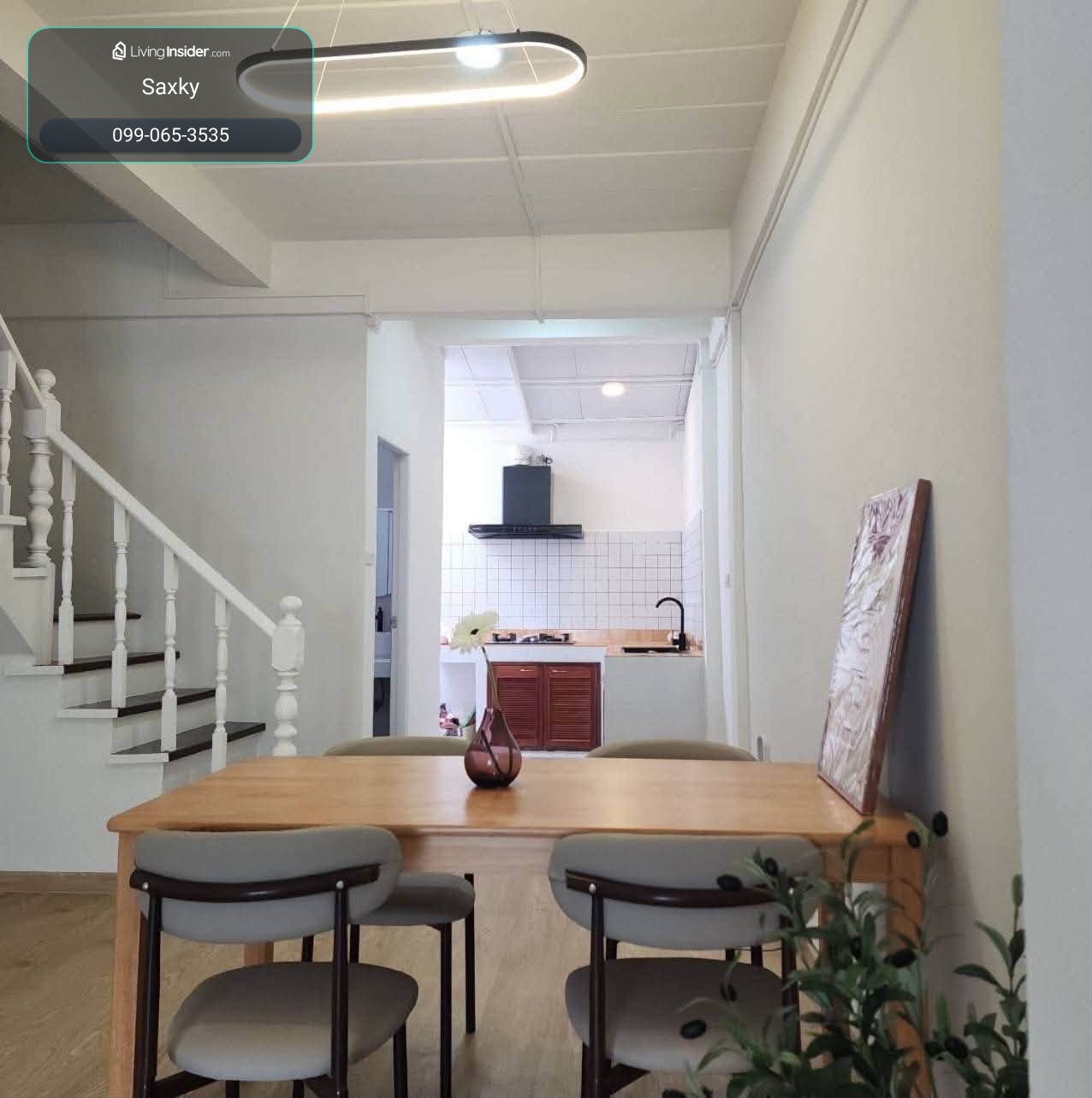 ⚡ For rent, 2-story townhome, Rom Yen Village, Soi Lam Luk Ka 11 (new house, renovated), size 19 sq m. ⚡ – รูปที่ 3