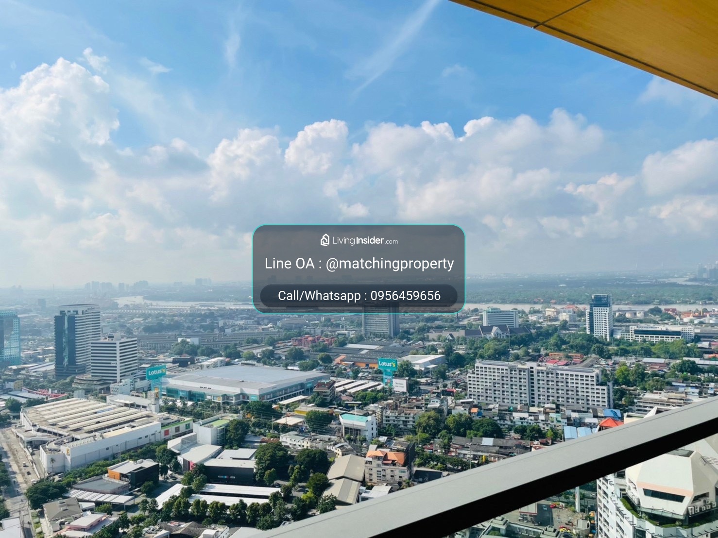 ขาย คอนโด พร้อมพงษ์ พระราม4 THE LUMPINI 24 BTS พร้อมพงษ์ วิวแม่น้ำ ห้องมุม  – รูปที่ 2