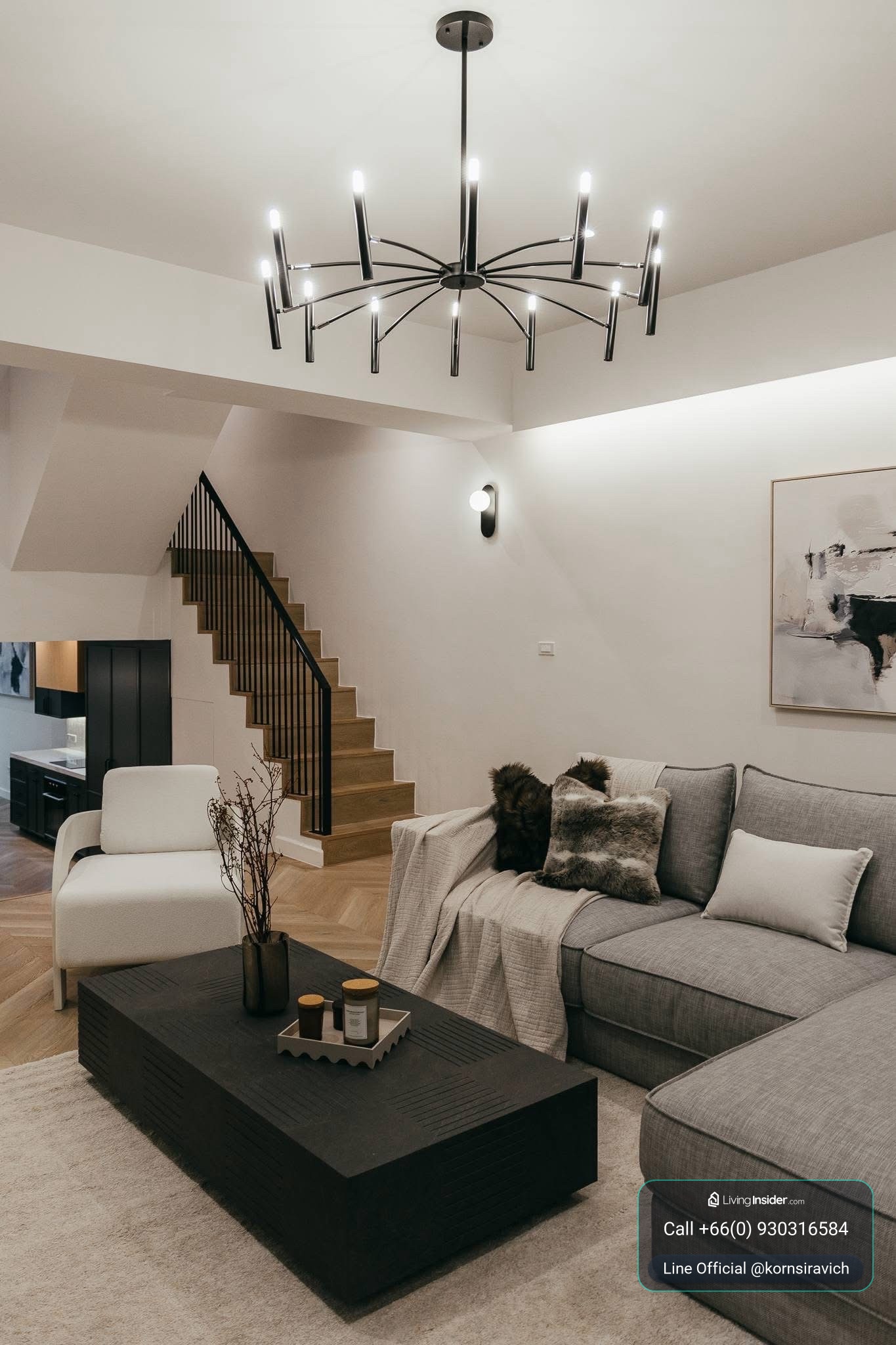 For Rent Pets Friendly Luxurious Townhome in Sukhumvit 71 - Pridi Bhanomyong - W District Bangkok | BTS 350 Meters and St Andrews 950 Meters Only – รูปที่ 3