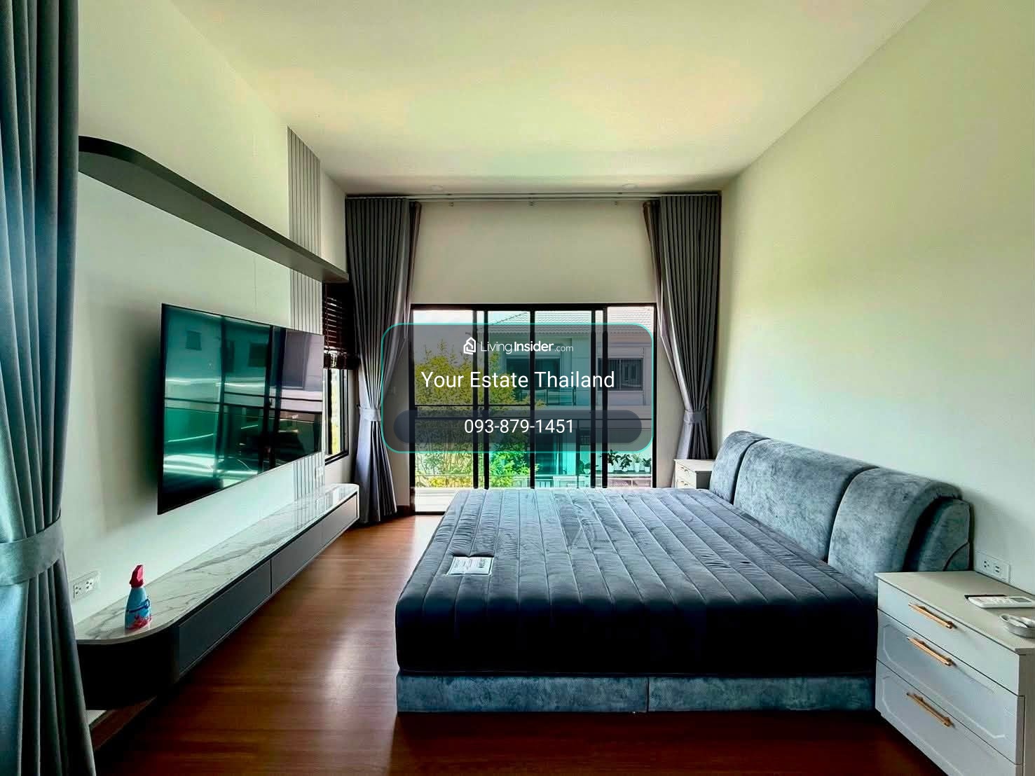 บ้านเดี่ยว บริทาเนีย บางนา-ศรีวารี  บ้านหลังริม ตกแต่งสไตล์ Modern ว่างพร้อมให้เช่า  – รูปที่ 4