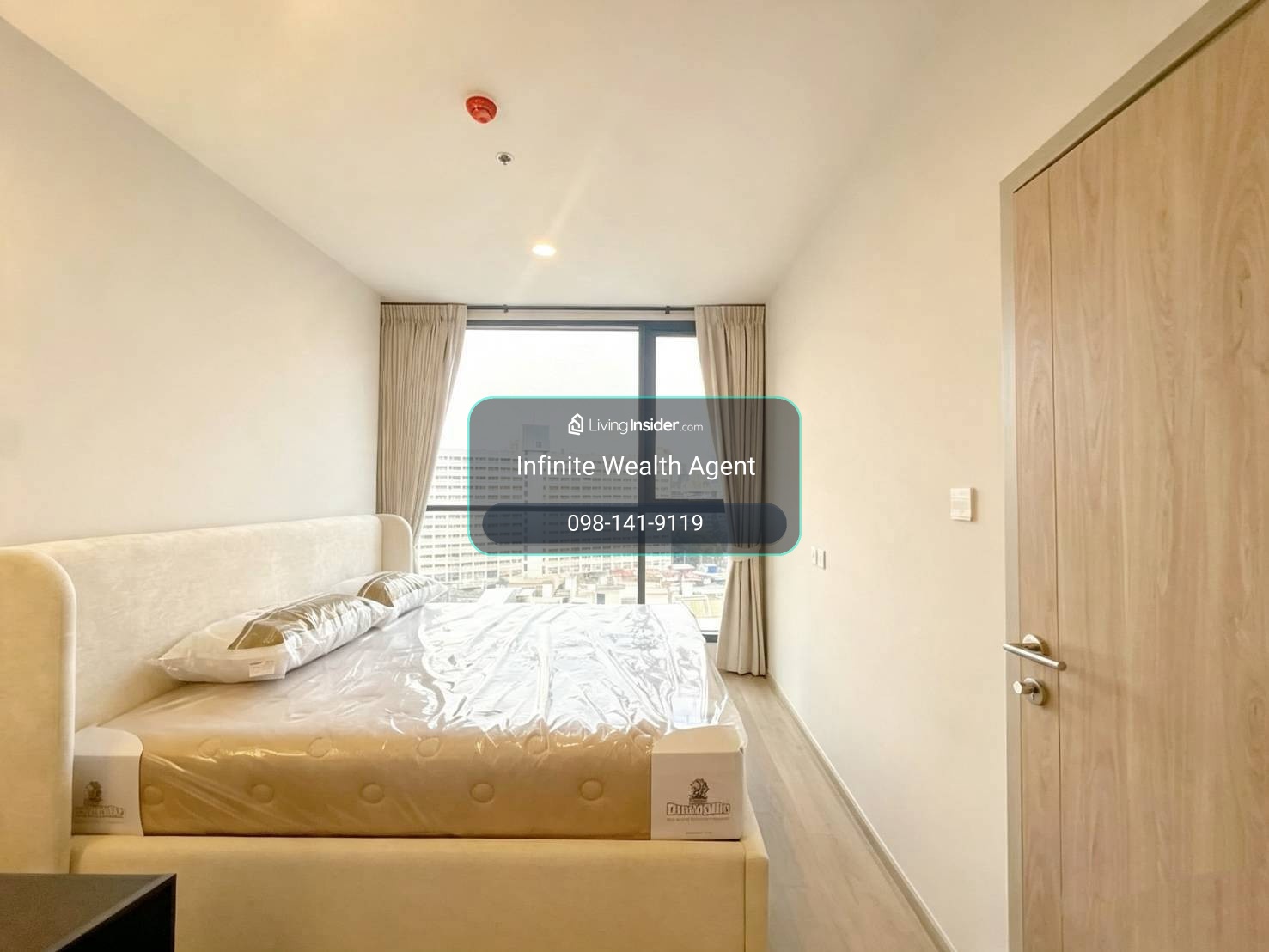 ห้องสวยแต่งครบ ใกล้ MRT ลุมพินี ✨ | The Crown Residences 1Bed 35ตรม เช่า 30,000 | นัดชมห้องฟรี จองเลย! ⚡ – รูปที่ 2
