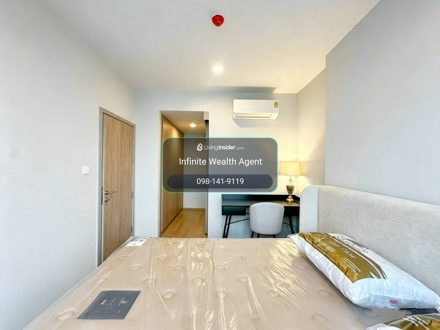 ห้องสวยแต่งครบ ใกล้ MRT ลุมพินี ✨ | The Crown Residences 1Bed 35ตรม เช่า 30,000 | นัดชมห้องฟรี จองเลย! ⚡ – รูปที่ 4