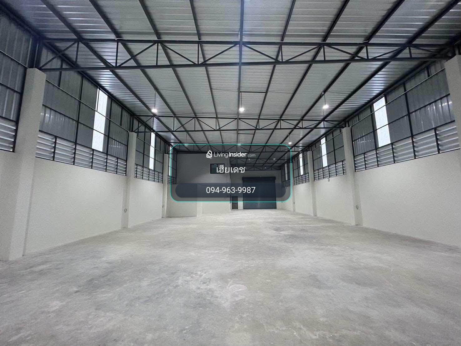Warehouse for rent, Samut Prakan, Phraeksa Mai-Tamru Bang Phli zone. Location connecting Bangna-Trad & Bang Pu Industrial Estate, trailer truck, easy entry and exit, wide space with office, can move in immediately. – รูปที่ 3