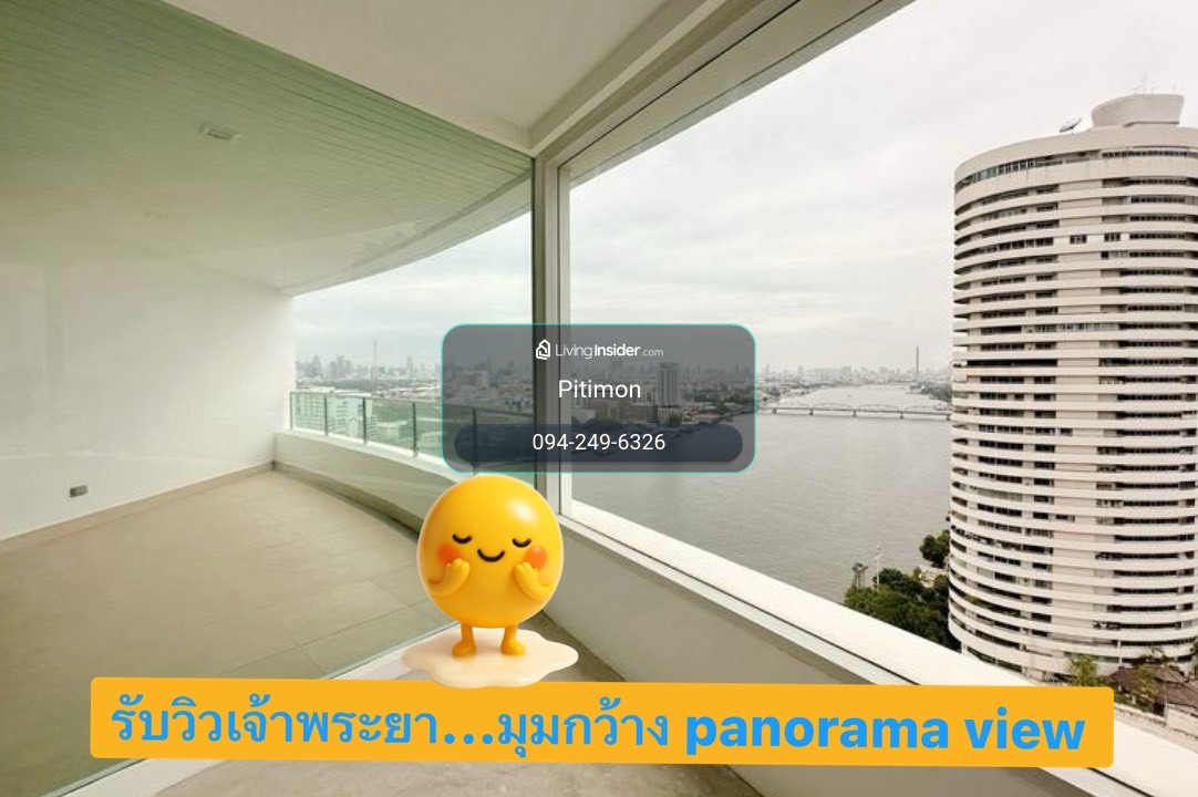 🌃💎 คอนโด ริมแม่น้ำ เจ้าพระยา ราคาถูก พื้นที่ใหญ่เหมือนบ้านเดี่ยว มายรีสอร์ท  : MRT บางพลัด   175 ตร.ม 💎💦 – รูปที่ 3