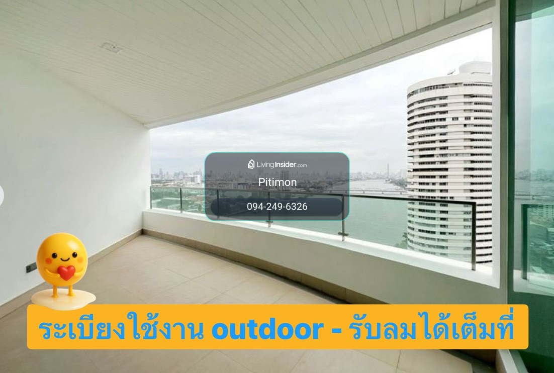 🌃💎 คอนโด ริมแม่น้ำ เจ้าพระยา ราคาถูก พื้นที่ใหญ่เหมือนบ้านเดี่ยว มายรีสอร์ท  : MRT บางพลัด   175 ตร.ม 💎💦 – รูปที่ 4