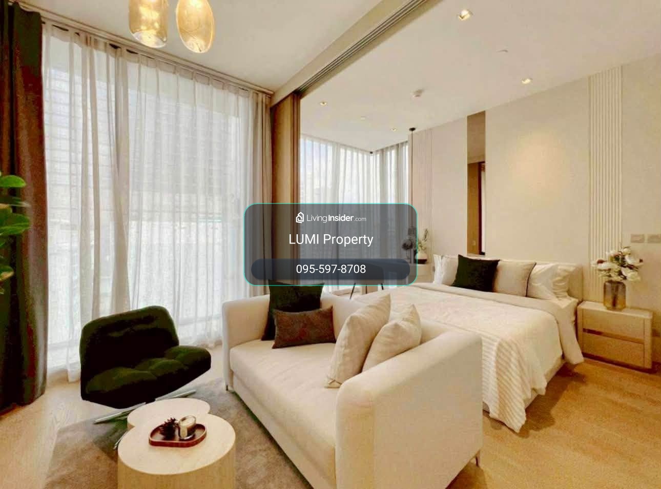 For Rent: 🏙️Ashton Silom (Corner unit) – 1BR, 50 SQM, Fully Furnished  – รูปที่ 4