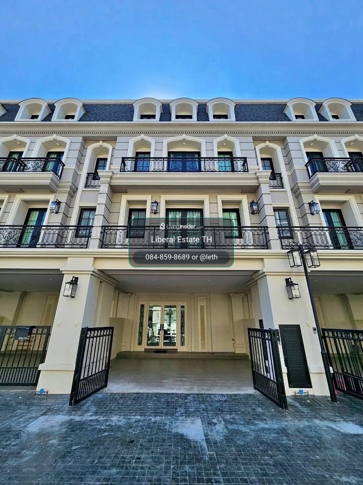 LTHC16139 - Luxury Townhouse for Rent Rama 3 | The Welton Rama 3 | 360 sq.m. | 3 Beds 4 Baths | Rooftop Terrace | 150K | ทาวน์โฮมหรูให้เช่า พระราม 3 – รูปที่ 4