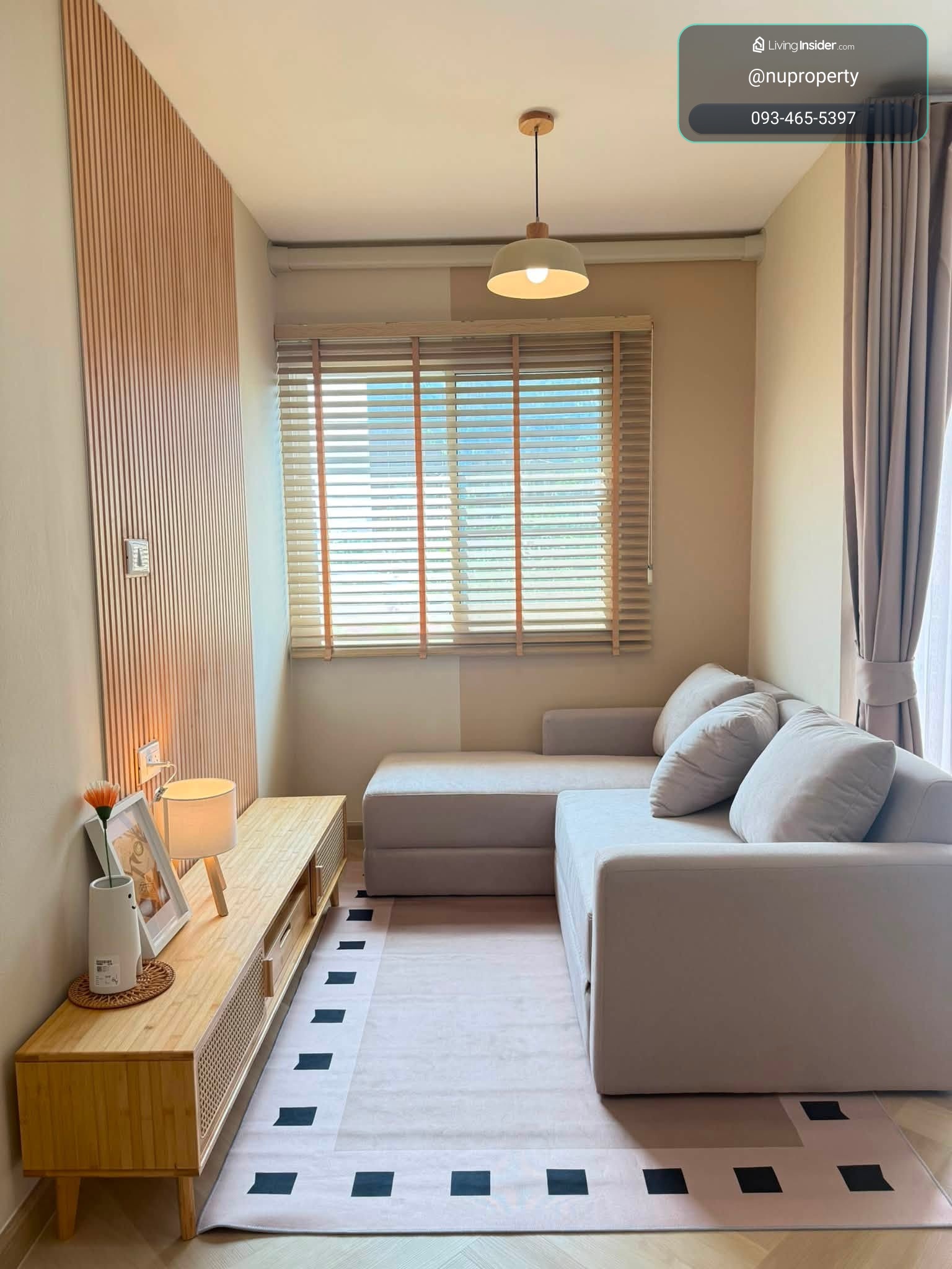 S2999 ขายคอนโดแต่งสวย ใกล้ศูนย์ราชการนนทบุรี 1 นอน Plus The Breeze Condo เรวดี – รูปที่ 3