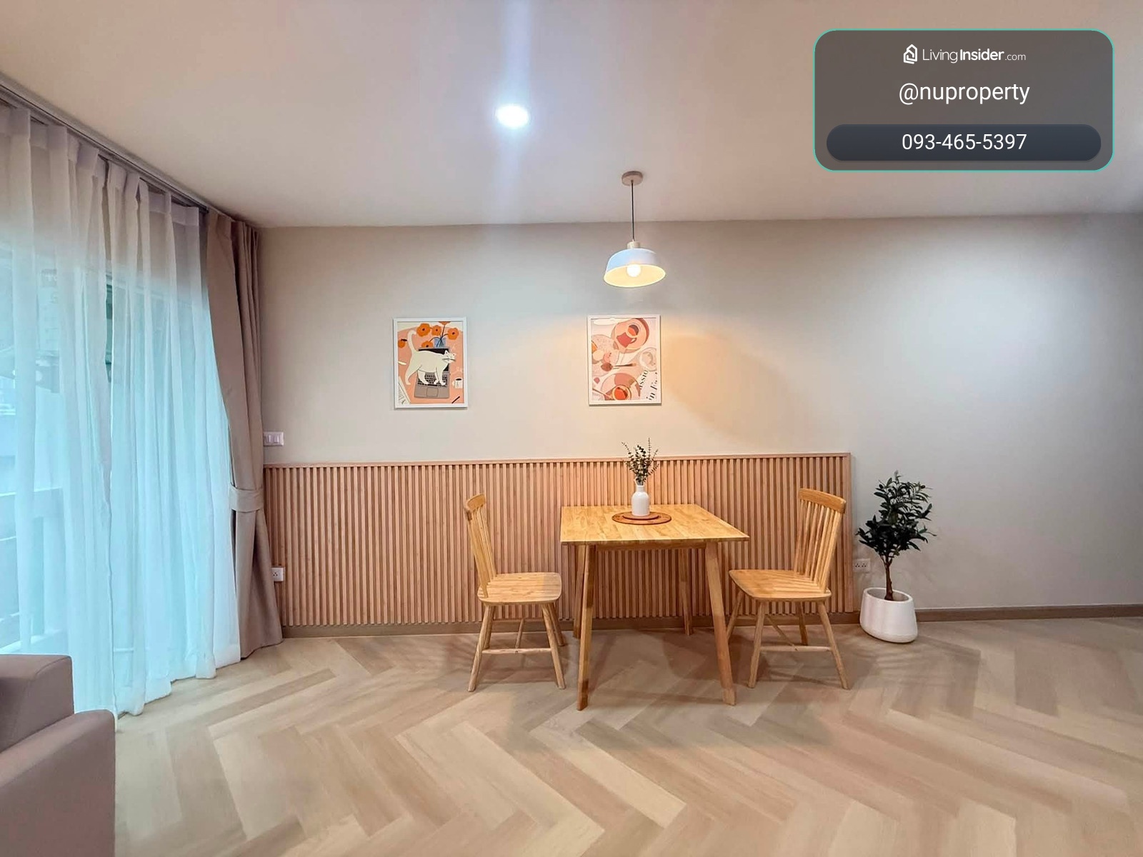 S2999 ขายคอนโดแต่งสวย ใกล้ศูนย์ราชการนนทบุรี 1 นอน Plus The Breeze Condo เรวดี – รูปที่ 2
