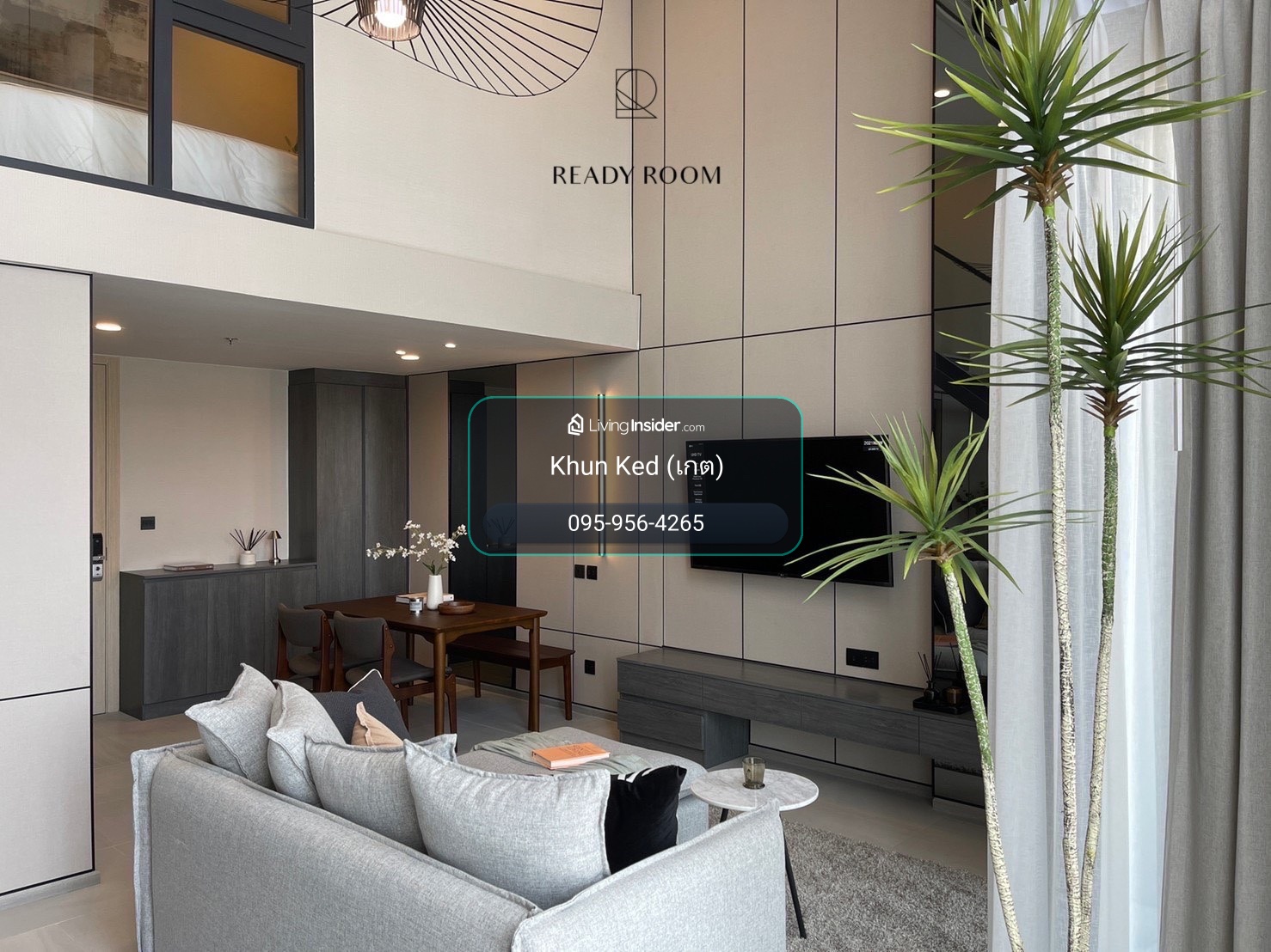 🟢 (FOR RENT)  Cooper Siam, Duplex  Unit 51.5 sq m, - Fully furnished  ⎯ 🚆 BTS National Stadium Station – รูปที่ 2